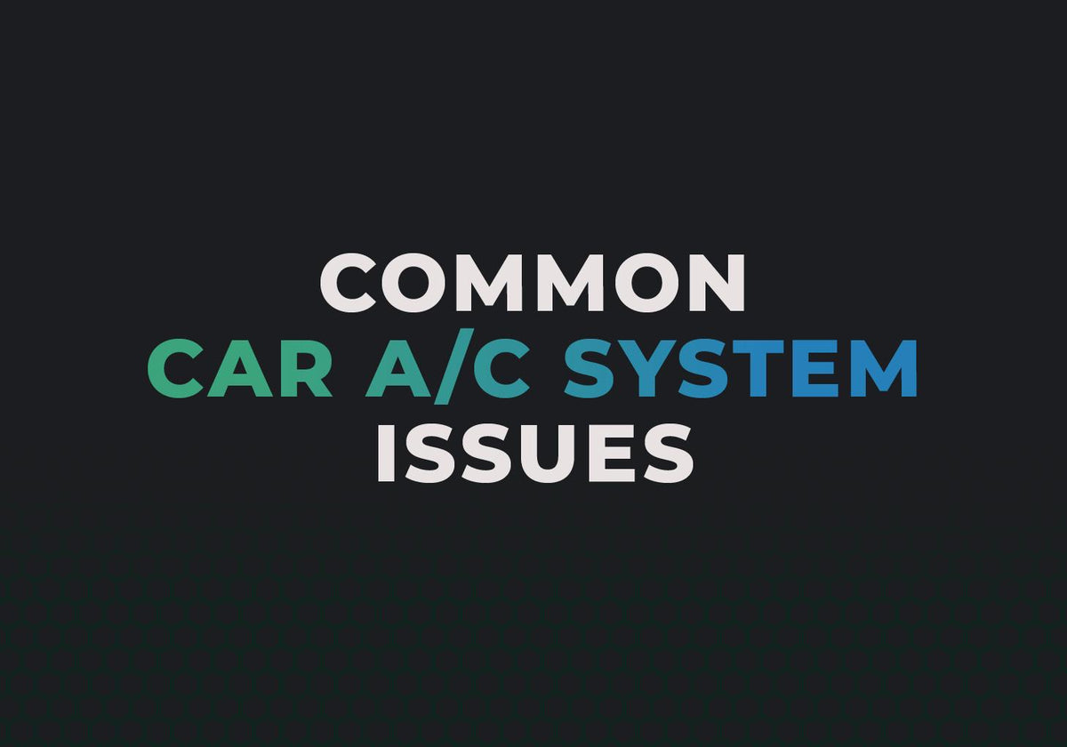 Common Car A/C System Issues and How to Resolve Them