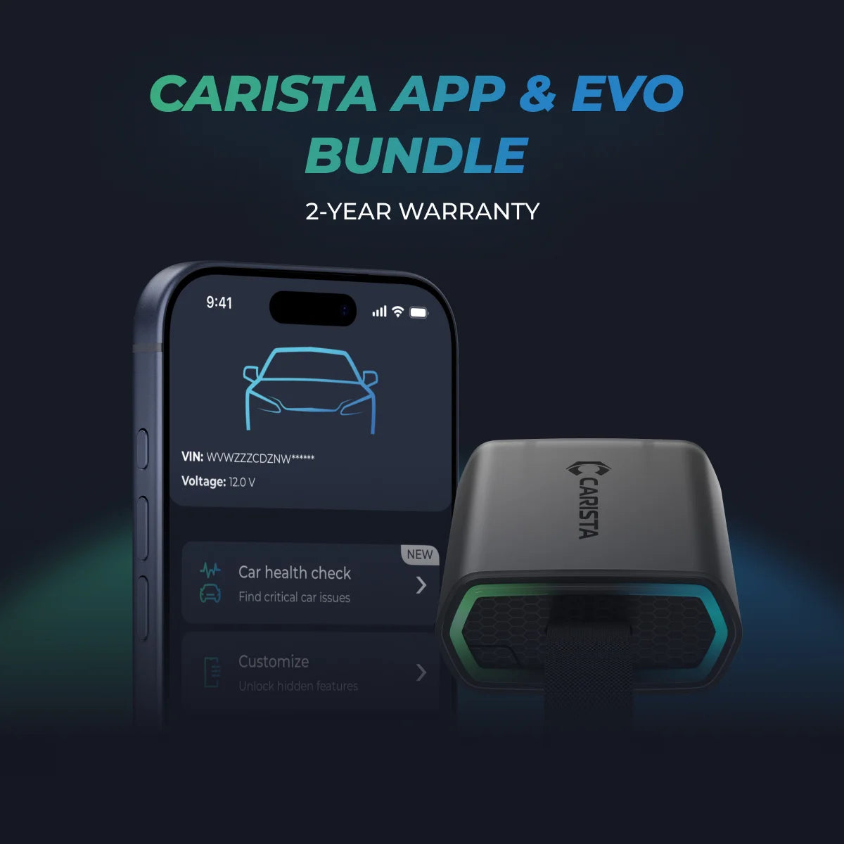 Carista Bundle: EVO + 12-Month PRO