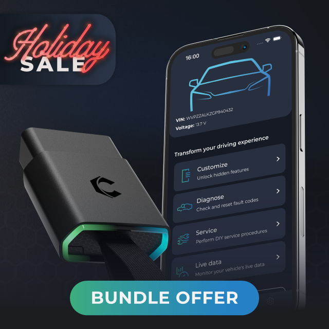 Carista Bundle | EVO Scanner + 12-Month Pro Subscription
